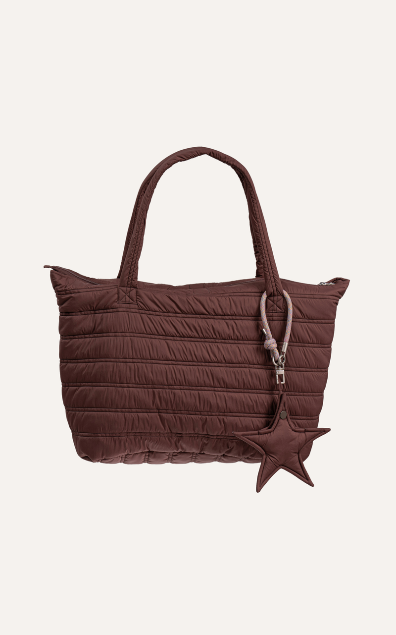 CARRY LIGHT TOTE - DARK BROWN