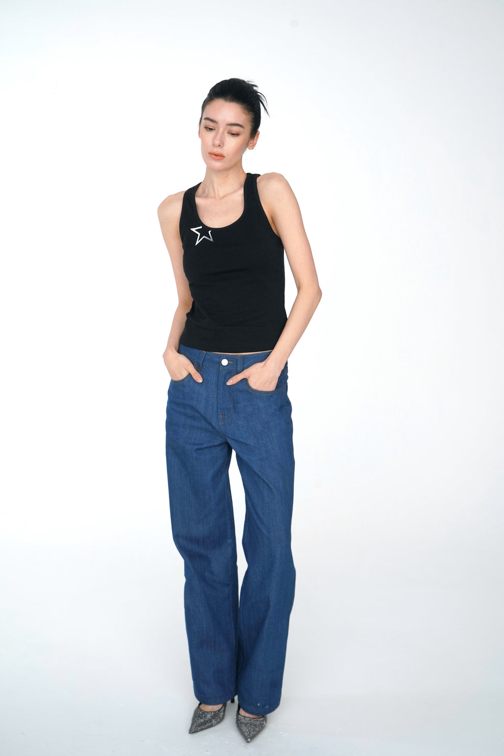 BARE TANK - BLACK