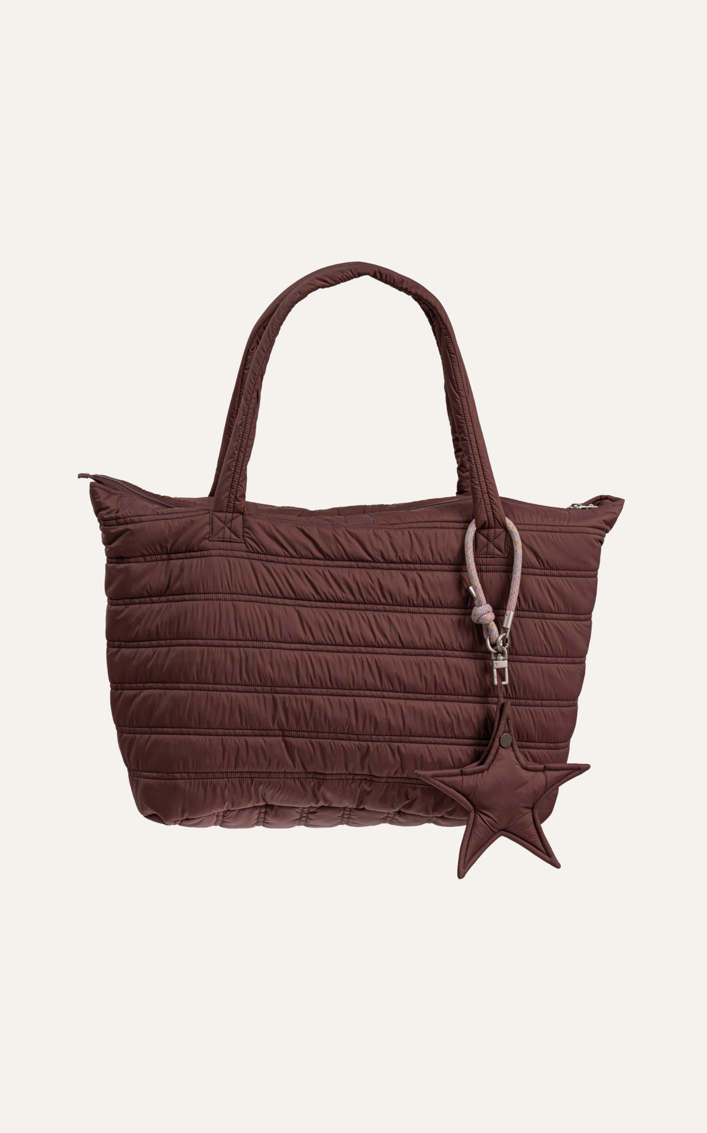 CARRY LIGHT TOTE - DARK BROWN