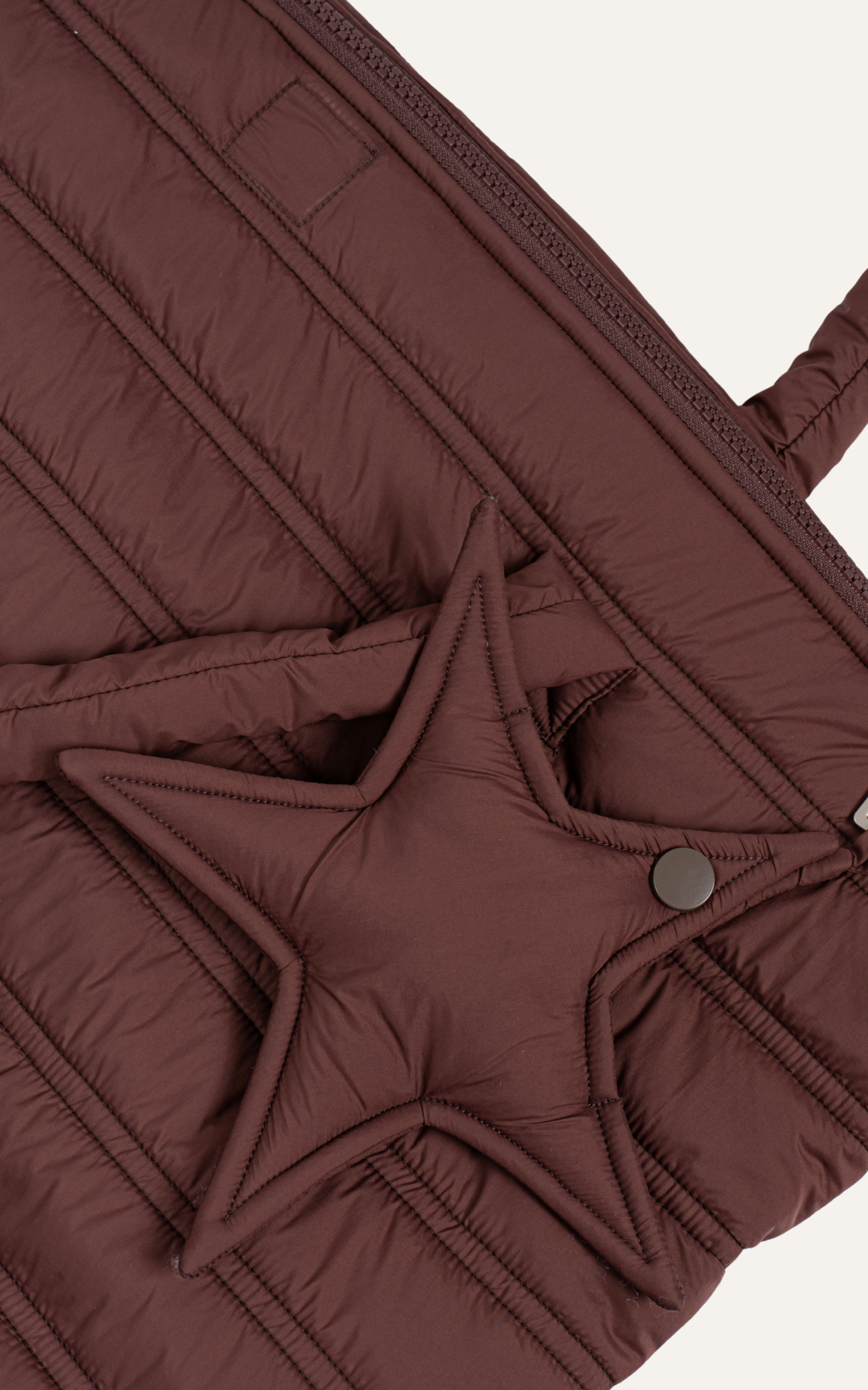 CARRY LIGHT TOTE - DARK BROWN