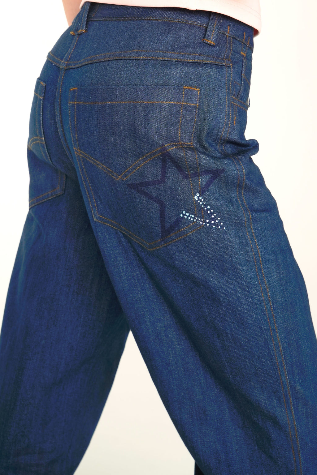 FRAME JEAN - DARK NAVY BLUE
