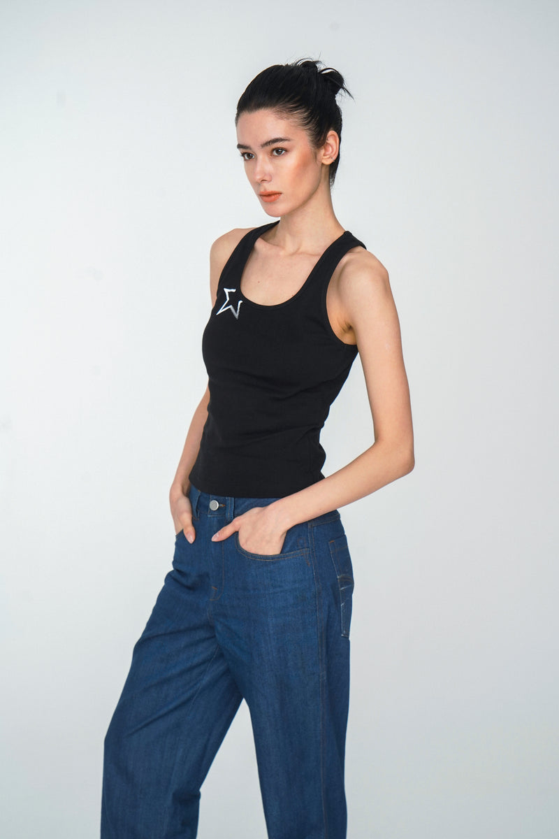 BARE TANK - BLACK