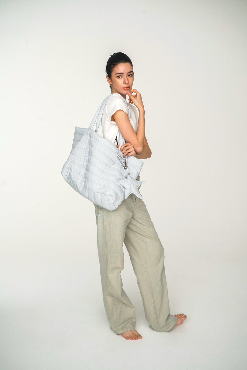 CARRY LIGHT TOTE - LIGHT BLUE